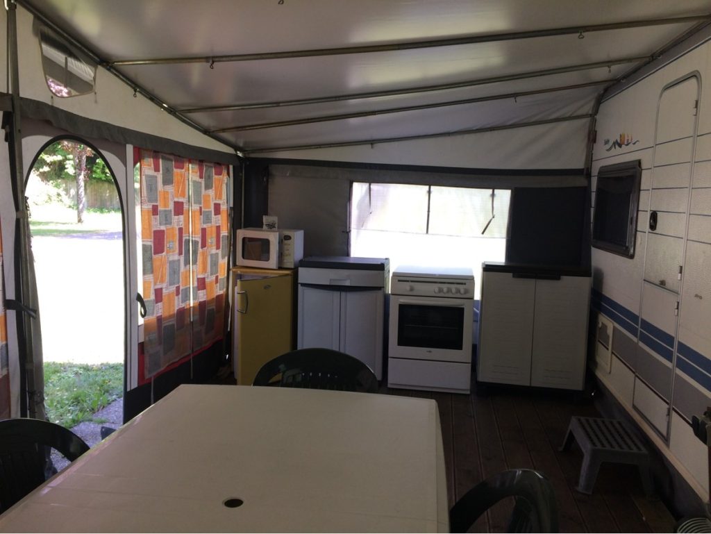caravan uitgerust